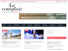 Tablet Screenshot of lecomptoirweb.fr